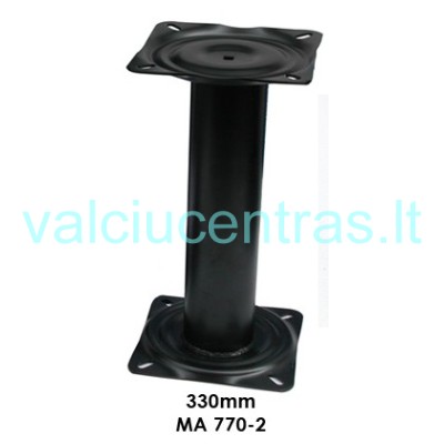 Metalinė koja sėdynei, aukštis 33 cm